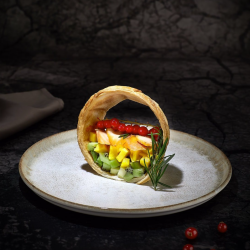 Сервиз за храненe By Bone Smooth Ambience Yellow 12 части